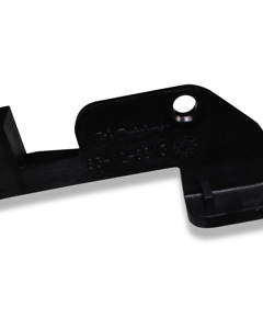 Locking "single-handed" right PA6GF30 with bevel